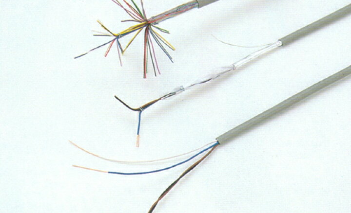 楽天市場】OKI 沖電線 ETIケーブル 0.5mm 10P 釦ケーブル (100m巻  