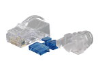 日本製線 Cat.6 クリアブーツ付きRJ45モジュラープラグ NSP624B ※100個入