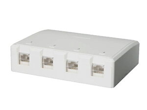 ���{���� NSBOX4L-5EKIT Cat.5e ���W�����[�W���b�N�t�� �I�o�^���A�E�g���b�g ���[�[�b�g�{�b�N�X �[�^ 4�� �L�b�g�i�y����s�z�y���˂��֐�p�^���v3,980�~�ȉ�����z