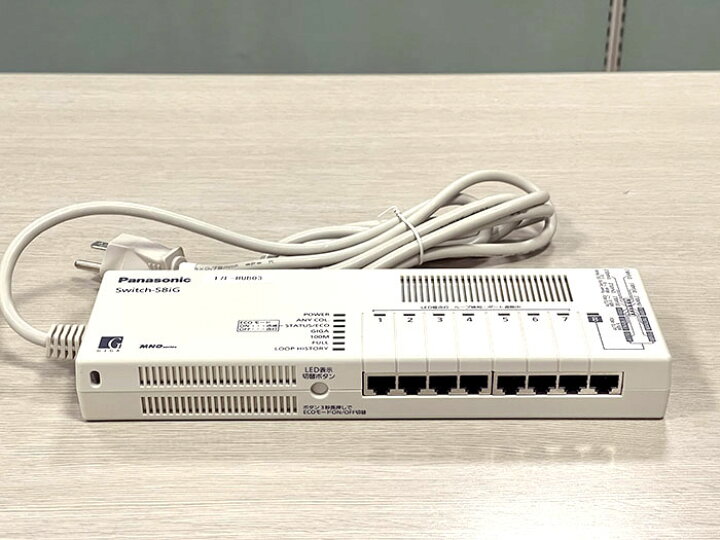楽天市場】【マラソン期間中 P3倍】【中古】Panasonic Switch-S8iG 8 