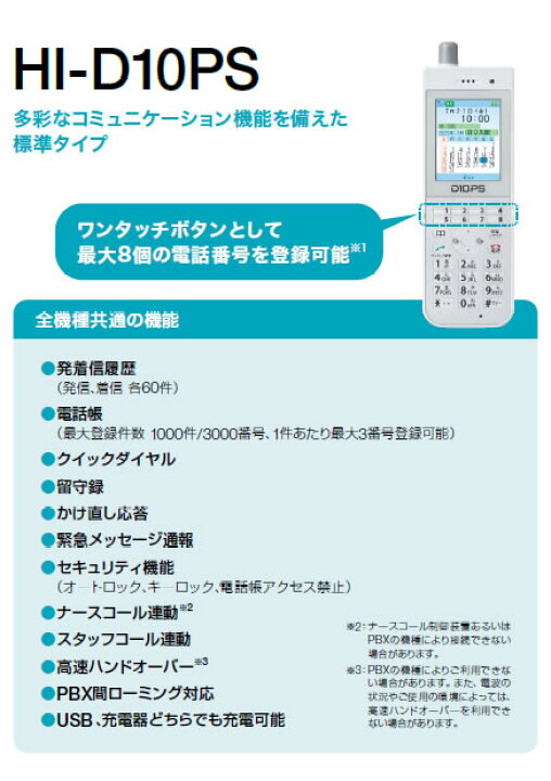 楽天市場】HITACHI 日立 HI-D10PS SET 電話機セット 標準タイプ 事業 