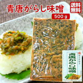 送料無料 青唐がらし味噌 (500g) 業務用 お買い得 ご飯のお供 お酒のおつまみ 青唐がらし みそ 青唐辛子味噌 信州 馬場音一商店 お土産 郡山銘販 まざっせこらっせ マザッセコラッセ