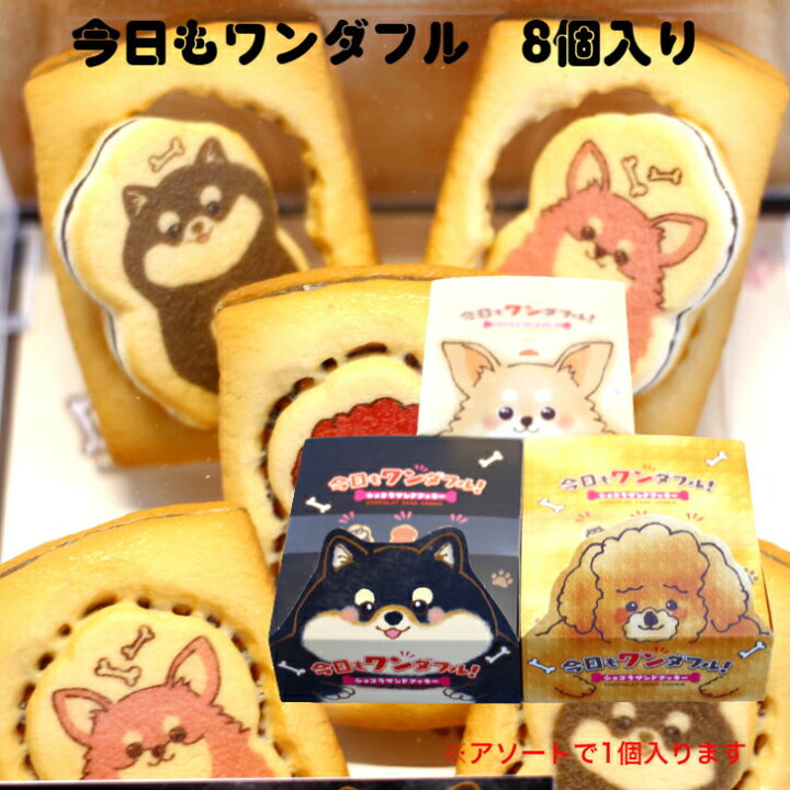 楽天市場 今日もワンダフル 8個入クッキー チョコレート クッキー スイーツ 豊上製菓 個包装 焼菓子 今日のねこもよう 今日もクッキー 犬クッキー いぬクッキー バレンタインデー ホワイトデー まざっせこらっせ みやげ お土産 郡山銘販 まざっせこらっせ