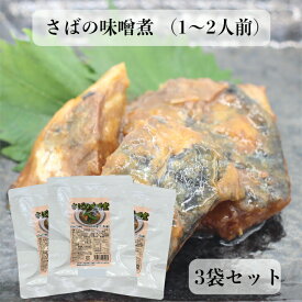 【ss期間クーポン配布中】さばの味噌煮 120g（1～2人前） 3袋セット さば味噌 鯖 さば味噌煮 レトルト レトルト惣菜 和風総菜 レトルト食品 保存食 レトルトパウチ食品 お惣菜 非常食 キャンプ飯 煮物 レンジ 簡単ご飯 G7ジャパン 小泉食品 郡山銘販