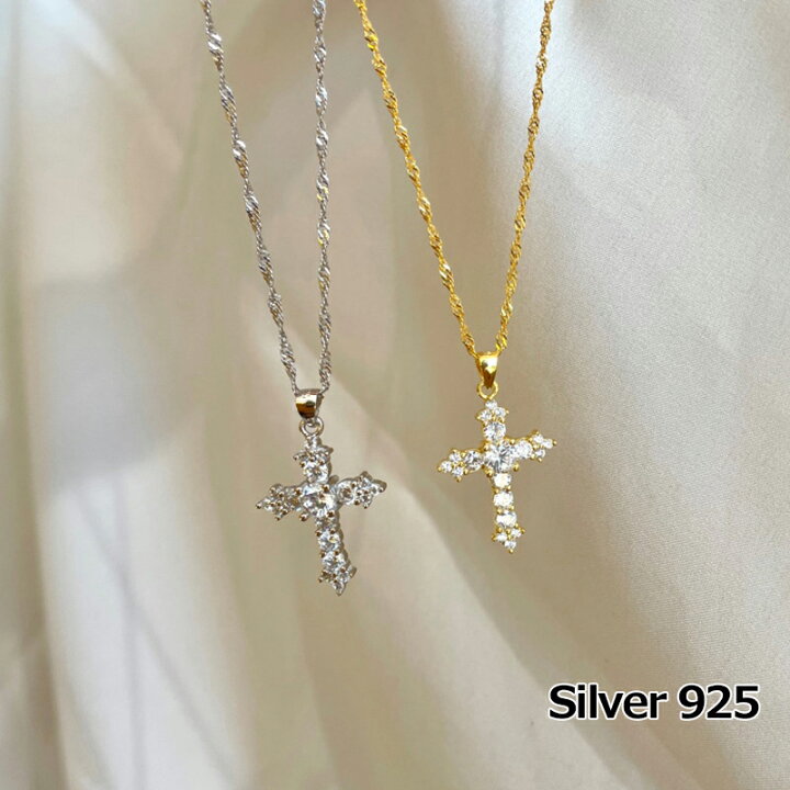 楽天市場】【高品質Silver925】ネックレス レディース ダイヤモンド 