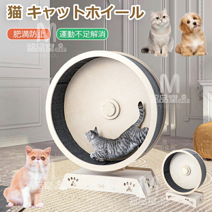 楽天市場】【組立不要！】キャットホイール 猫 ランニングホイール 