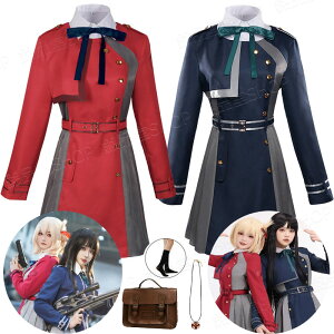 【楽天スーパーSALE 】6点セット(ワンピ一ス+ハンドストラップ+ベルト+ネクタイ+蝶結び+靴下)コスプレ衣装 コスチューム Cosplay 仮装 変装 女性 レディース ウィッグ かつら ネックレス バッ