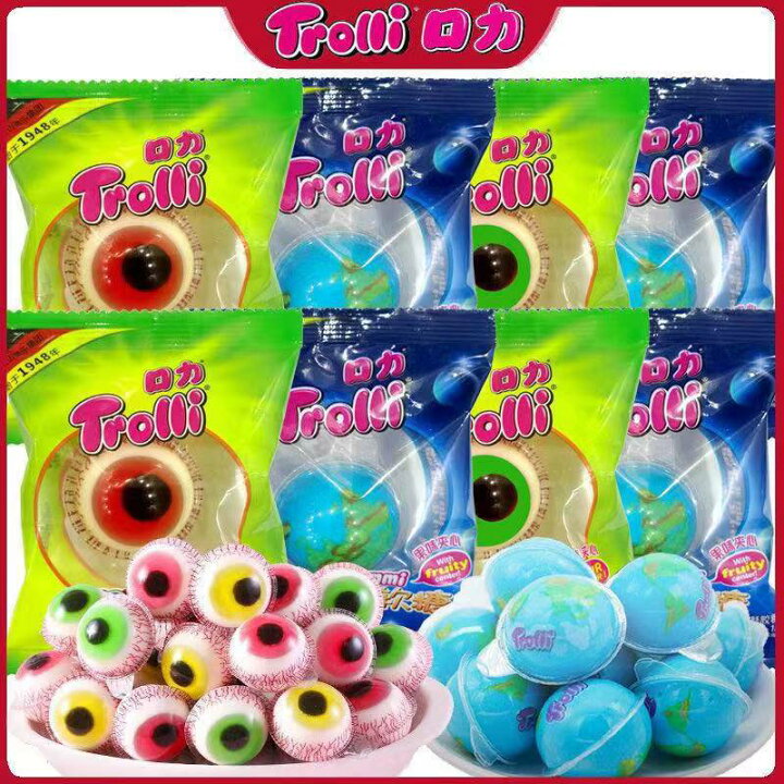 楽天市場】【100個セット】【即納】トローリ Trolli 100個入り 18g/個  