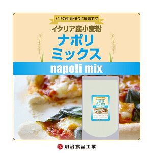イタリア産小麦粉　ナポリミックス　3kg　明治食品工業　送料無料　ナポリ　ピッツァ　ピザ専用　おすすめ