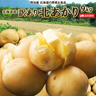 【予約商品】【10月中旬-下旬お届け予定】新じゃがいも 送料無料 北あかり 9kg 訳あり 北海道産 ニセコ産…