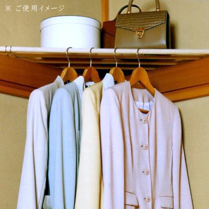 楽天市場 国産品 国産ひのき 木製コーナーハンガー 木工職人の手作り 安心商品 日本製 木 コーナーラック ハンガーラック ハンガー掛け 洋服掛け 木の香 日光那須