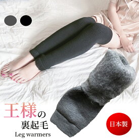 超極暖という言葉を超えた暖かさ☆王様の裏起毛レッグウォーマー 送料無料 レッグウォーマー 裏起毛 ロング ルームソックス レディース 靴下 冷え取り 暖かい 冬用 冷え対策靴下 厚手 ソックス 寝るとき 就寝用 プレゼント 母