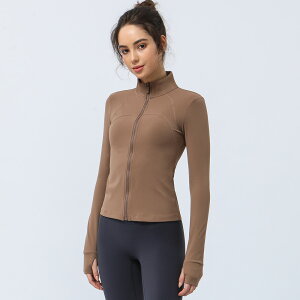 【1点6%、2点11%OFFクーポン】ランニング ジャケット レディース フルジップ裏起毛 長袖 スリムフィット レディースコート スポーツウェア ヨガウェア 親指穴付 トレーニング ジム アウトド