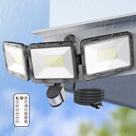 MEIKEE led 70w 7000lm センサーライト リモコン 屋外 人感センサーコンセント ac電源 6500K 昼白色 高輝…