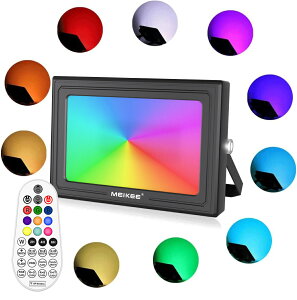 �y�V�i�o��E�y�V�|�C���g5�{�zMEIKEE RGB������ LED���͋C���C�g 25W �������߉\ �h���h�o ���O/�������p �t���b�h���C�g �����R���t�� ����Ɩ� �E�H�[�������v �N���X�}�X �E�F�f�B���O �o