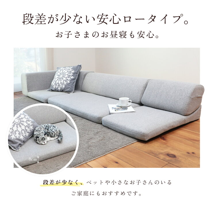 楽天市場】マジかるコーナーソファ RHA1-アラン | 座椅子 ソファー 
