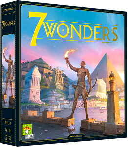 【並行輸入品】世界の七不思議 第二版 英語版 7 Wonders 2nd Edition ボードゲーム Board Game