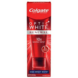 正規品保証 最新版 リニューアル ハイインパクト ホワイト 歯磨き粉 Colgate Optic White Renewal High Impact White 85g【海外配送】