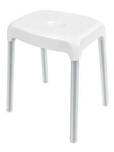 Umimile バスチェア 風呂イス ステップ 多機能 アルミ脚 ホワイト 通気性よく 乾きやすい カビない 収納便利 持ち運び 椅子 浮かせる収納可能 40cm/35cm/30cm/25cm選択可能