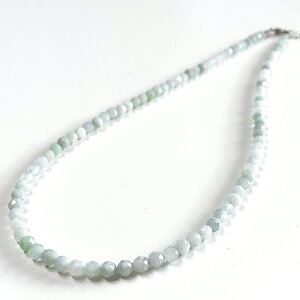 翡翠カジュアルカットネックレス(SS) A貨翡翠