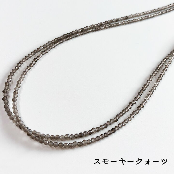 楽天市場】シルバー 天然石 ネックレス ブラックスピネル スモーキー 