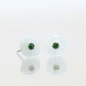 ŐԃsAXyK10WG flower earringszAŐ jd_mm1184
