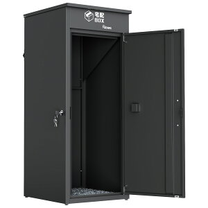 【送料無料・マラソン期間限定20倍P付】 DEWEL 宅配ボックス 屋外 防水 大容量 置き配ボックス 置き配 防錆 戸建て用 郵便受け 宅配BOX 複数投函可能 投函口2つ 両開扉 盗難防止 配達ボックス