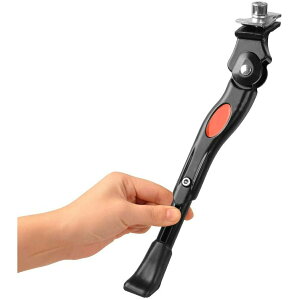 自転車サイドスタンド 16〜26インチ車輪対応 六角レンチ付き Cyfie 長さ調節可能 片足 アルミニウム合金製 汎用