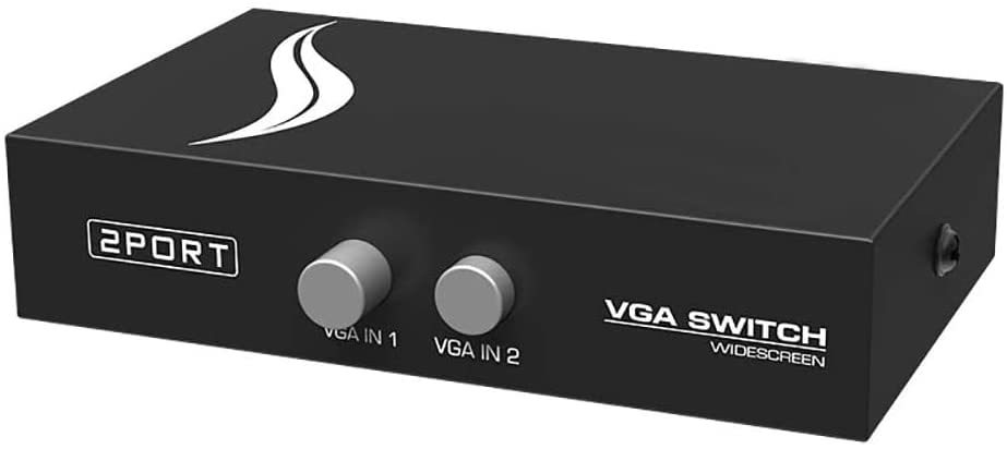 VGA切替器 2入力1出力 1入力2出力 ES-Tune 手動式切替器 電源不要
