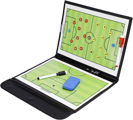 サッカーボード 作戦ボード 作戦盤 折り畳み式 マグネット 専用ペン付き コーチングボード 戦略指導 戦術ボード 作戦板 タクティックボード