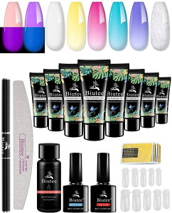 yӍՊԌ5{PzWF |WF ϐF O[lCWF 15ml 8FI Biutee o`bv fKCh Poly Gel lCuV pt x[XR[g gbvR[g