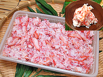 年末発送】訳あり紅ズワイガニ 肩 5kg 帆立フレーク1kg