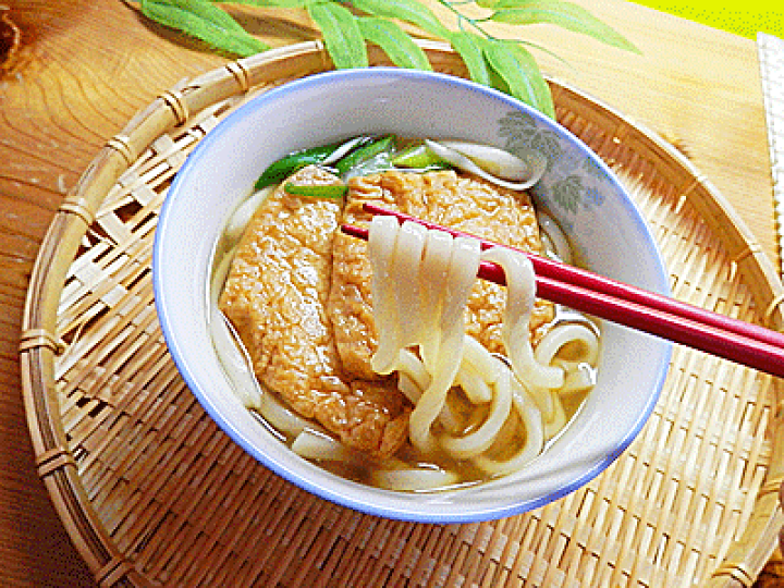 楽天市場】送料無料 きつねうどん 16食 分セット お揚げ 16枚入生