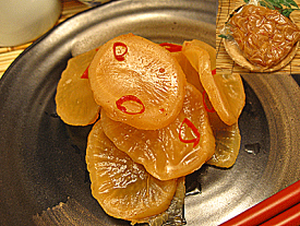 福井県名物たくわんの煮付け1kg「沢庵の煮たの」「タクワンの煮物」