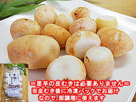 冷凍 皮むき済みタイプ 里イモ 300g×15袋入福井県大野市上庄産 里芋 さといもを皮むき後里いも サトイモ 洗い子 あらいこ 洗いこ上庄里芋 上庄里芋 上庄さといも 冷凍品楽天 通販 価格 販売 お土産 記念 ギフト