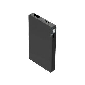 モバイルバッテリー 4000mAh 大容量 コンパクト スマホ充電器 防災電源 iPhone17/16/15充電 超薄型 軽量 出力2ポート 急速充電 超小型 ミニ型 60g 超軽量 楽々収納 携帯充電器 Type-C出力/入力 PSEマーク 【PL保険加入済み製品・安心】