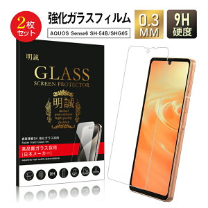 �y2���Z�b�g�zAQUOS sense6 SH-54B / sense6 SHG05 / sense6 SH-RM19 / sense6 SH-M19 / sense6s SHG07 / sense7 SH-53C / sense7 SHG10 / sense8 SHG11 / SH-54D �����K���X�ی�t�B���� 2.5D �K���X�t�B���� ��ʕی�t�B���� �X�N���[