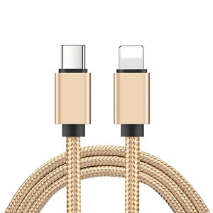 Type-C to Type-CP[u ^CvC 0.25/0.5/1/1.5/2/3m X}z[d Type-C to iPhone[dP[u USB PDΉ }[d ő60W(20V/3A) [dR[h iC҂݃P[u USB2.0Ki 480Mbps f[^] f[^ 