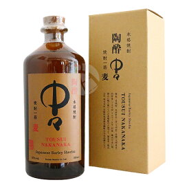 ≪麦焼酎≫ 陶酔中々 35度 700ml 化粧箱入り とうすいなかなか