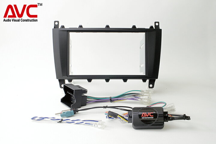 楽天市場 Avc 2din取付キットベンツcクラス W3 後期ナビ無し車 用 Canバスアダプターset 04 H16 6 08 H 3ディーラー車am Fmラジオ Cdプレーヤー装着車 自動車用品販売店様向け マイスターケイ