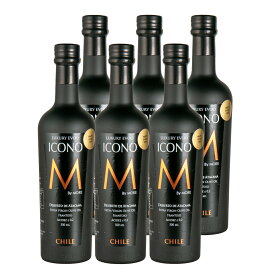 エキストラバージンオリーブオイル ICONO(アイコノ) FRUITY SPICY 500ml 6本セット MEISTERWERK フルーティー スパイシー エクストラバージン オリーブ油 エキストラヴァージン 酸度0.2％ olive oil 無添加 送料無料