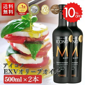 エキストラバージンオリーブオイル ICONO(アイコノ) FRUITY SPICY 500ml 2本セット MEISTERWERK フルーティー スパイシー エクストラバージン オリーブ油 エキストラヴァージン 酸度0.2％ olive oil 無添加 送料無料
