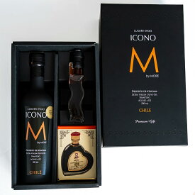 マイスタヴェルク オリジナルギフトBOX 3点セット エキストラバージンオリーブオイル ICONO アイコノ コラトゥーラ 魚醤 バルサミコ酢 モデナ 熨斗 お歳暮 プレゼント 化粧箱 無添加 熨斗