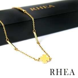 RHEA EASY【 ゴールドクローバー 】正規保証 　健康ネックレス