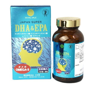 ROYAL VALE y JAPAN SUPER DHA & EPA IK3 330 zKۏ ɐ̎Ƃđ܂܂DHAEPAAĈmR̃-m_ƃr^~EzDHAEEPAܗLHHi