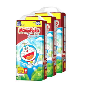【在庫処理】【全店商品12％OFF】 マミーポコパンツ ドラえもん オムツ 22枚×3 大容量 ビッグ 13kg～28kg 紙おむつ パンツ