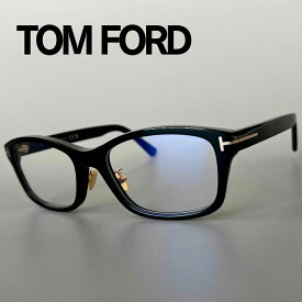 トムフォード メガネ TOM FORD アジアンフィット FT5724 メンズ レディース 新品 スクエア ブラック ゴールド ブルーライトカット スタイリッシュ ユニセックス 男女兼用 遠近両用対応可 PCレンズ