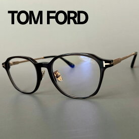 【1000円OFFクーポン！ポイント3倍】5のつく日！ 6/15 0時～23:59まで トムフォード メガネ TOM FORD アジアンフィット クラウンパント FT5927 グレー ゴールド 金 メンズ レディース 眼鏡 ブルーライトカット 新品