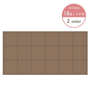 �W���C���g�}�b�g VJEM 30cmx30cm 18���Z�b�g �t�`�t�� 1�� �T�C�h�p�[�c �R�[�i�[�p�[�c �ǂ��ł��W���C���g �h�� �h���΍� �� �L�Y�h�~ �������ȒP �N�b�V������ �ۉ��� �ϋv�� �p�Y���}�b�g 