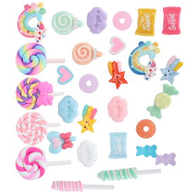 29 個シミュレーションキャンディセットパーティーデコレーションキャンディセット DIY プラスチック装飾 DIY クラフトスクラップブッキング装飾